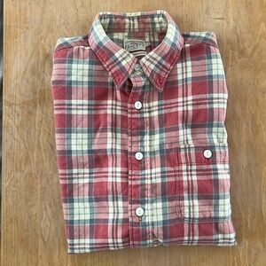 Faherty Red/Blue Flannel Small